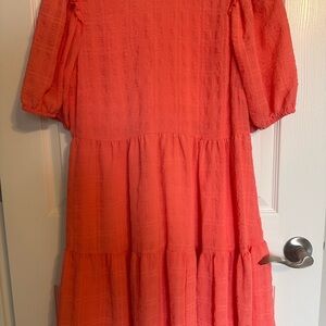 Vibrant Orange Dress